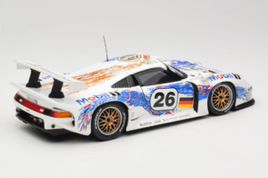 Porsche 911 GT1 #26 K. Wendlinger / Goody / Y. Dalmas 24 Hours of Le Mans 1996 UT Models 1:18 180966626 Fém – 3. kép a 8-ből