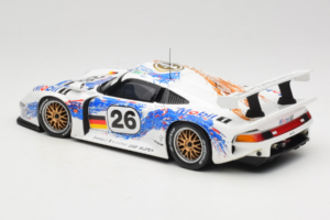 Porsche 911 GT1 #26 K. Wendlinger / Goody / Y. Dalmas 24 Hours of Le Mans 1996 UT Models 1:18 180966626 Fém – 5. kép a 8-ből