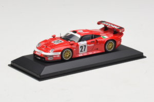 Porsche 911 GT1 #27 BMS Scuderia Italia 24 Hours of Le Mans 1997 Minichamps 1:43 430976627 Fém – 2. kép a 4-ből