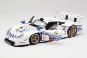 Porsche 911 GT1 #6 T. Boutsen / H-J. Stuck 1997 UT Models 1:18 39720 Fém – 2. kép a 8-ből