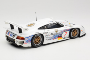 Porsche 911 GT1 #7 Y. Dalmas / R. Wollek FIA GT Championship 1997 UT Models 1:18 39721 Fém – 3. kép a 8-ből