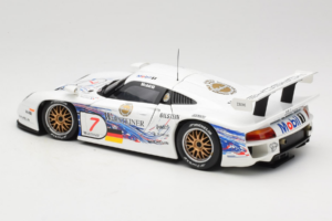 Porsche 911 GT1 #7 Y. Dalmas / R. Wollek FIA GT Championship 1997 UT Models 1:18 39721 Fém – 7. kép a 8-ből