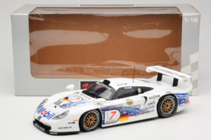 Porsche 911 GT1 #7 Y. Dalmas / R. Wollek FIA GT Championship 1997 UT Models 1:18 39721 Fém – 8. kép a 8-ből