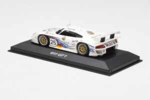 Porsche 911 GT1 #25 Warsteiner 24 Hours of Le Mans 1997 Minichamps 1:43 WAP02003197 Fém – 3. kép a 4-ből