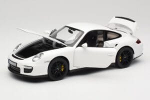 Porsche 911 GT2 997.1 Fehér Norev 1:18 187572 Fém – 2. kép a 8-ből