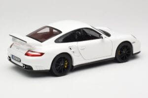 Porsche 911 GT2 997.1 Fehér Norev 1:18 187572 Fém – 3. kép a 8-ből