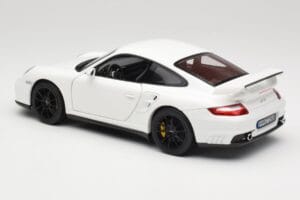 Porsche 911 GT2 997.1 Fehér Norev 1:18 187572 Fém – 7. kép a 8-ből