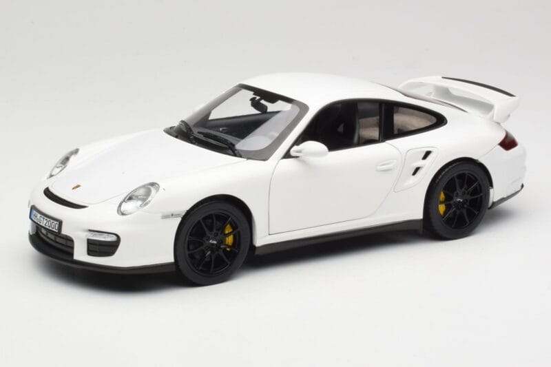 Porsche 911 GT2 997.1 Fehér Norev 1:18 187572 Fém