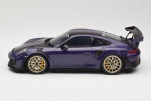 Porsche 911 GT2 RS 991.2 Ultraviolet GT Spirit 1:18 GT926 Gyanta – 3. kép a 6-ből