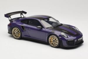 Porsche 911 GT2 RS 991.2 Ultraviolet GT Spirit 1:18 GT926 Gyanta – 4. kép a 6-ből