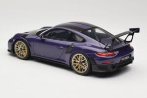 Porsche 911 GT2 RS 991.2 Ultraviolet GT Spirit 1:18 GT926 Gyanta – 5. kép a 6-ből