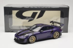 Porsche 911 GT2 RS 991.2 Ultraviolet GT Spirit 1:18 GT926 Gyanta – 6. kép a 6-ből