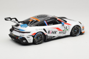 Porsche 911 GT3 Cup 992 #14 R. de Haan Oschersleben GP 2024 IXO 1:18 18RMC219 Fém – 2. kép a 6-ből