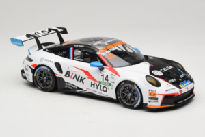 Porsche 911 GT3 Cup 992 #14 R. de Haan Oschersleben GP 2024 IXO 1:18 18RMC219 Fém – 4. kép a 6-ből