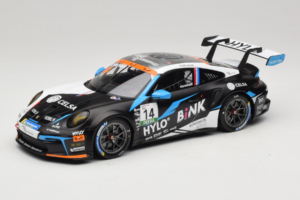 Porsche 911 GT3 Cup 992 #14 R. de Haan Oschersleben GP 2024 IXO 1:18 18RMC219 Fém