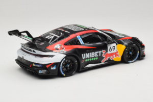 Porsche 911 GT3 Cup 992 #69 K. Rovanpera Zolder GP 2024 IXO 1:18 18RMC226 Fém – 2. kép a 6-ből