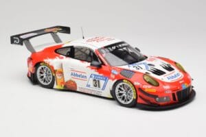 Porsche 911 GT3 R #31 Frikadelli Racing N. Siedler / M. Seefried 24 Hours Nürburgring 2018 Minichamps 1:18 153186931 Fém – 4. kép a 6-ből