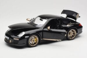 Porsche 911 997 GT3 RS Fekete Norev 1:18 187563 Fém – 2. kép a 8-ből