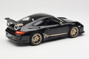 Porsche 911 997 GT3 RS Fekete Norev 1:18 187563 Fém – 3. kép a 8-ből