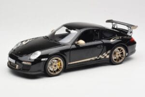 Porsche 911 997 GT3 RS Fekete Norev 1:18 187563 Fém