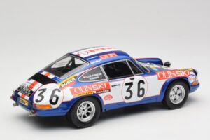 Porsche 911 S #36 B. Waldegard / C. Cheneviere 24 Hours of Le Mans 1971 Minichamps 1:18 107716836 Gyanta – 2. kép a 6-ből