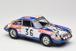 Porsche 911 S #36 B. Waldegard / C. Cheneviere 24 Hours of Le Mans 1971 Minichamps 1:18 107716836 Gyanta – 4. kép a 6-ből