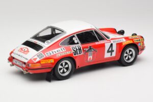 Porsche 911 S #4 G. Larrousse / M. Perramond 2nd Place Rally Monte Carlo 1972 Minichamps 1:18 107726804 Gyanta – 2. kép a 6-ből