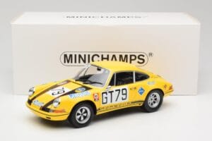 Porsche 911 S Racing Team AAW #79 H. Frohlich / P. Toivonen 1000km Nurburgring 1971 Minichamps 1:18 107706879 Gyanta – 6. kép a 6-ből
