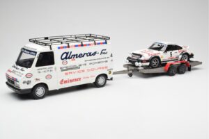 Porsche 911 SC Group 4 Citroen C35 Assistance Rally Portugal 1981 Otto 1:18 OT374 Gyanta – 7. kép a 8-ből