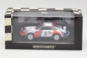 Porsche 911 SC #5 Martini B. Waldegaard / H. Thorszelius Safari Rally 1978 Minichamps 1:43 400786205 Fém – 4. kép a 4-ből