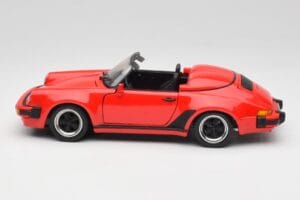 Porsche 911 964 Speedster Piros Maisto 1:18 3000473 Fém – 4. kép a 8-ből