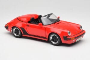Porsche 911 964 Speedster Piros Maisto 1:18 3000473 Fém – 6. kép a 8-ből