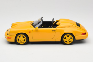 Porsche 911 964 Speedster Speed Yellow Norev 1:18 187130 Fém – 4. kép a 8-ből