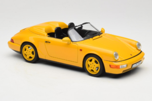 Porsche 911 964 Speedster Speed Yellow Norev 1:18 187130 Fém – 6. kép a 8-ből