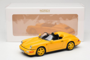 Porsche 911 964 Speedster Speed Yellow Norev 1:18 187130 Fém – 8. kép a 8-ből