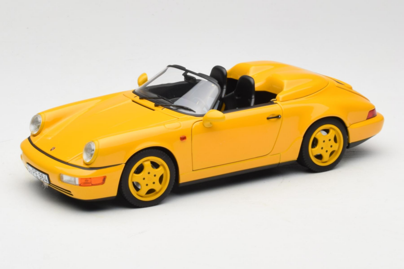 Porsche 911 964 Speedster Speed Yellow Norev 1:18 187130 Fém