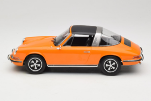Porsche 911 T Targa Narancssárga Norev 1:18 187220 Fém – 4. kép a 8-ből