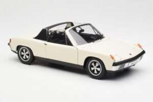 Porsche 914/6 Világos Elefántcsont AUTOart 1:18 77933 Fém – 6. kép a 8-ből
