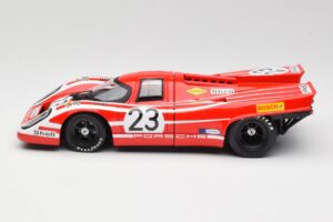 Porsche 917K #23 R. Attwood / H. Herrmann 24 Hours of Le Mans Winner 1970 Norev 1:18 187586 Fém – 3. kép a 6-ből