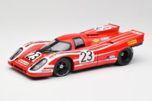 Porsche 917K #23 R. Attwood / H. Herrmann 24 Hours of Le Mans Winner 1970 Norev 1:18 187586 Fém