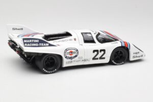 Porsche 917K #22 H. Marko / G. van Lennep 24 Hours of Le Mans Winner 1971 Norev 1:18 187588 Fém – 2. kép a 6-ből