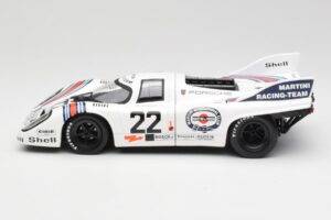 Porsche 917K #22 H. Marko / G. van Lennep 24 Hours of Le Mans Winner 1971 Norev 1:18 187588 Fém – 3. kép a 6-ből