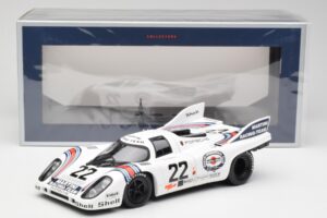 Porsche 917K #22 H. Marko / G. van Lennep 24 Hours of Le Mans Winner 1971 Norev 1:18 187588 Fém – 6. kép a 6-ből