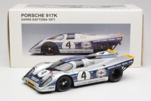 Porsche 917K Martini #4 V. Elford / G. Van Lennep 24 Hours of Daytona 1971 AUTOart 1:18 87182 Fém – 8. kép a 8-ből