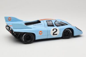 Porsche 917K #2 Gulf P. Rodriguez / J. Oliver 1000km Monza Winner 1971 Eagles Race 1:18 903008 Fém – 2. kép a 6-ből