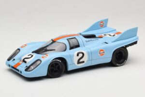 Porsche 917K #2 Gulf P. Rodriguez / J. Oliver 1000km Monza Winner 1971 Eagles Race 1:18 903008 Fém