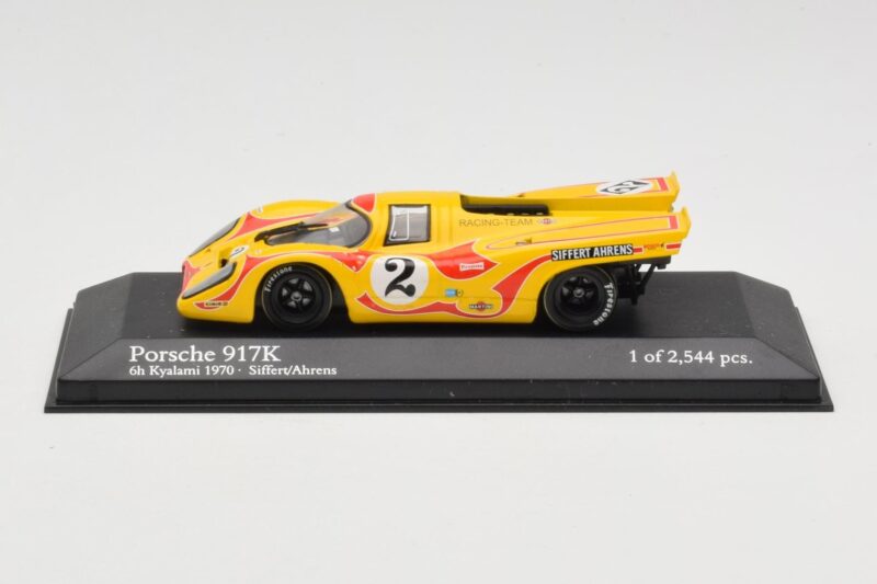 Porsche 917K #2 J. Siffert / K. Ahrens 9 Hours of Kyalami 1970 Minichamps 1:43 430706792 Fém
