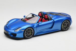 Porsche 918 Spyder Blue Metallic Minichamps 1:18 110062432 Fém