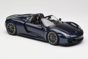 Porsche 918 Spyder Kék Metallic Minichamps 1:18 113062434 Fém – 6. kép a 8-ből