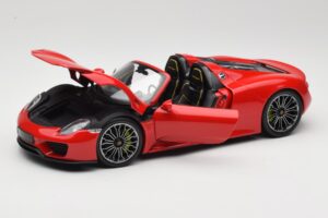 Porsche 918 Spyder Piros Minichamps 1:18 110062435 Fém – 2. kép a 8-ből